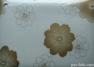 La fleur brillante a imprimé les fournisseurs auto-adhésifs de film de PVC pour la porte de Cabinet