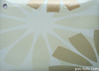 Film à haute brillance auto-adhésif de PVC d'Oilproof pour la stratification de feuille