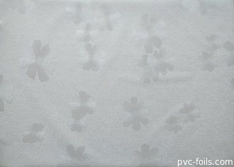 Papier peint auto-adhésif imperméable de PVC pour le lieu de réunion de vinyle de cuisine blanc