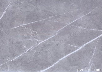 Protection blanche de buffet de film de Grey Marble Effect Self Adhesive