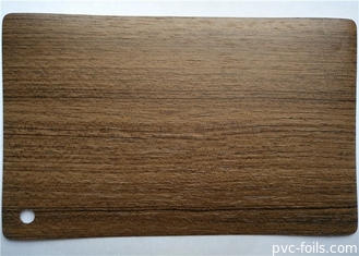 Matte Wood Pvc Laminated Foil pour PVC Menbrane de meubles