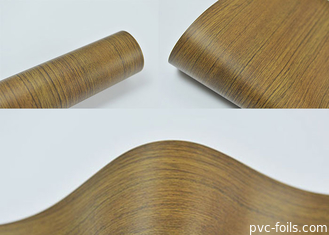 Feuille en cpv de presse de vide pour des portes Matte Wood Grain de garde-robe 1420mm
