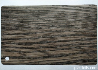 Aluminium en bois de membrane de PVC 3D pour des portes de buffet de forces de défense principale