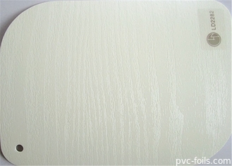 Stratification Matte Embossed White adhésif de film de PVC de forces de défense principale de façades
