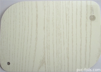 Le stratifié en bois blanc de grain couvre la feuille en cpv pour des meubles