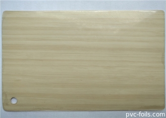 Vide décoratif de film de membrane de PVC pressant le grain en bois