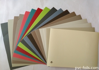 Feuille de meubles en PVC brillant enveloppant le profil 1000m de longueur