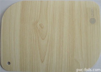 Feuille en stratifié à haute brillance de PVC pour le profil en bois de WPC Aluminmum