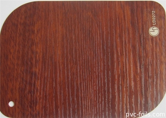 Emballage du bois de surface de meubles de grain de 4 Mil Pvc Interior Film Vinyl