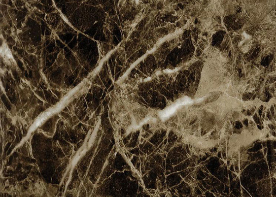 Film décoratif de PVC d'effet de marbre pour le pressing de Membane de dessus de Tableau