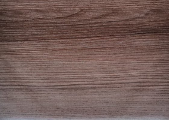 Le bois de chêne a modelé le film auto-adhésif de PVC pour des projets de décoration intérieure