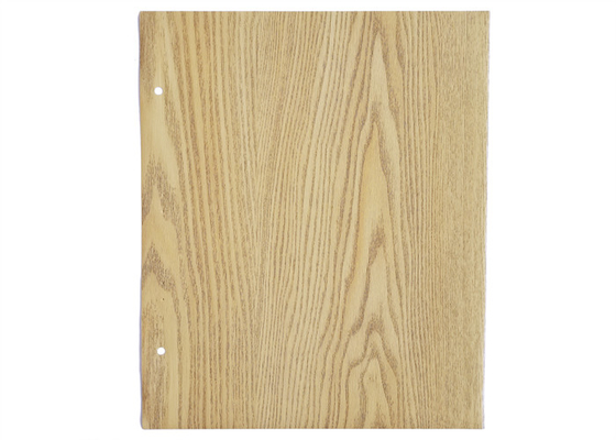 Film décoratif de PVC de l'effet en bois 3D pour des meubles Matte Finish extérieur