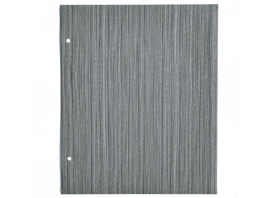 Film décoratif flexible de PVC de grain en bois 2D pour la stratification plate