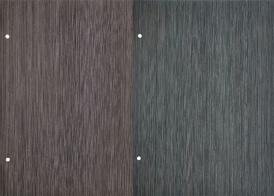 Aluminium décoratif imperméable de PVC pour le grain en bois de feuille de plastique de meubles