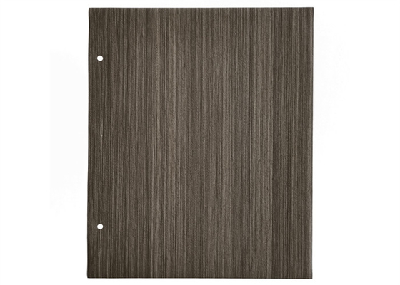 Balayez le petit pain décoratif d'aluminium de PVC de couleur de chêne tinctorial pour le capot supérieur de Tableau