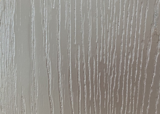 Film de PVC de relief par 1400mm de la couleur 1260mm de perle pour le décor à la maison intérieur