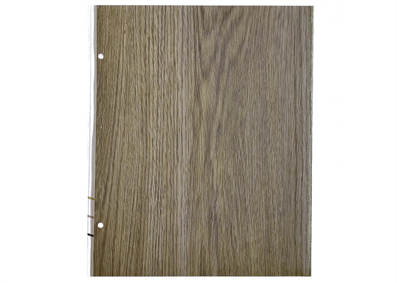 Stratification décorative de film de PVC de grain en bois pour la surface intérieure de meubles