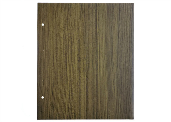Feuille décorative en PVC mat effet bois ignifuge 500m / petit pain