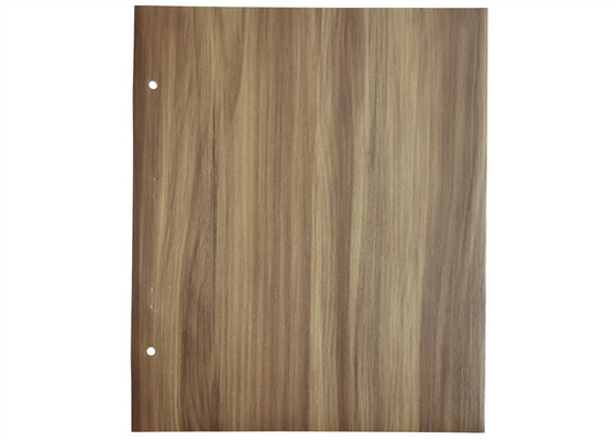Feuille décorative en PVC de couleur bois de chêne doré, largeur 1420 mm