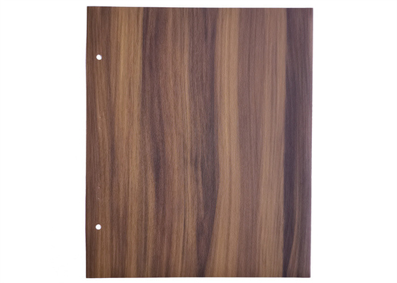Feuille décorative en PVC de couleur bois de chêne doré, largeur 1420 mm