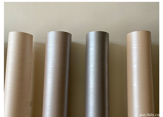 Aluminium mat de meubles de PVC de couleur unie pour les portes formées de forces de défense principale décoratives