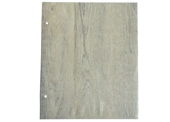 Aluminium résistant rayé de grain en bois de PVC pour la surface décorative intérieure