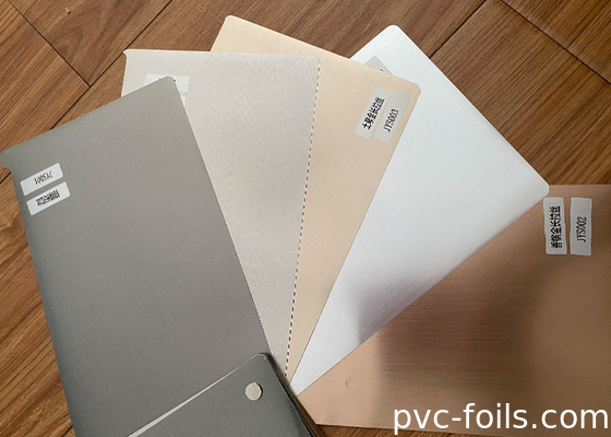 Revêtement libre décoratif imperméable de l'épaisseur de film de PVC 0.14mm
