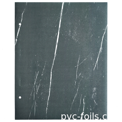 Film auto-adhésif écologique 60mm de PVC pour la surface plane de porte de plafond de mur de Cabinet de meubles