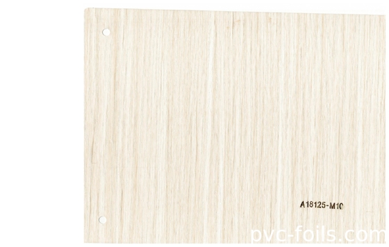Largeur auto-adhésive du film 1220mm de PVC de couleur en bois légère