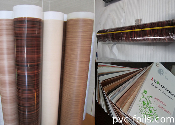 Film décoratif PVC pour matériaux de construction 50m-500m Longueur