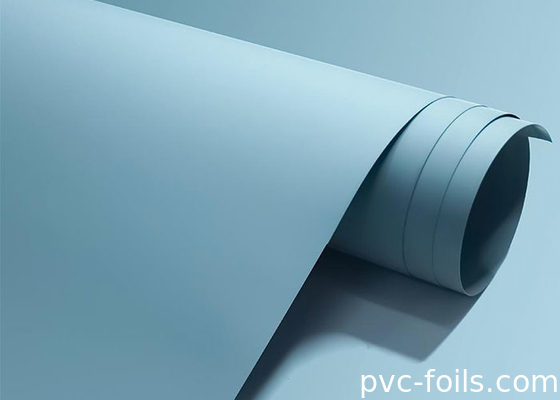 Super mat film décoratif en PVC conception de couleur personnalisée pour les portes à membrane