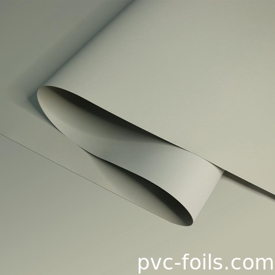 Film décoratif en PVC ultra mat à couleur solide sur mesure résistant aux empreintes digitales