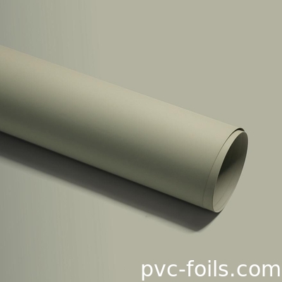 Film décoratif en PVC ultra mat à couleur solide sur mesure résistant aux empreintes digitales