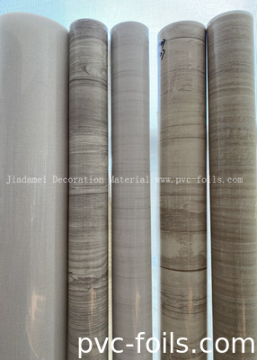 Film décoratif en PVC en rouleau de marbre pour la stratification plate