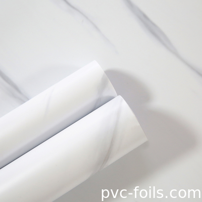 Ruloir de papier peint en PVC pour meubles en marbre personnalisé pour la stratification et l'emballage