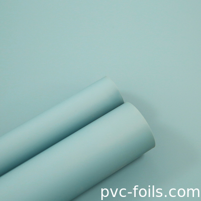 Ruloir de film en PVC mono couleur ultra mat pour portes de meubles