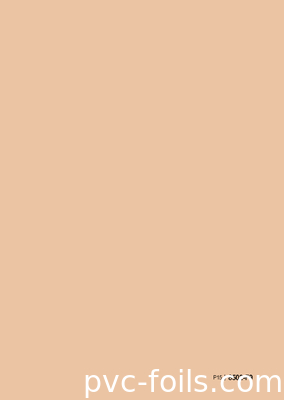 Peach Fuzz Film décoratif en PVC de couleur solide en rouleau pour la décoration intérieure