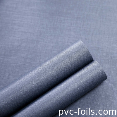 Finitions métalliques brossées Film PVC auto-adhésif en rouleau pour la décoration de surface