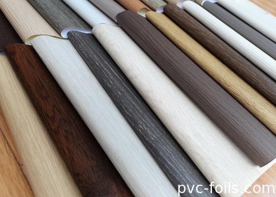 Film décoratif en PVC à laminage 2D pour armoires et comptoirs