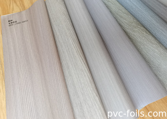 Film décoratif en PVC de surface mate de haute qualité pour l'emballage de meubles