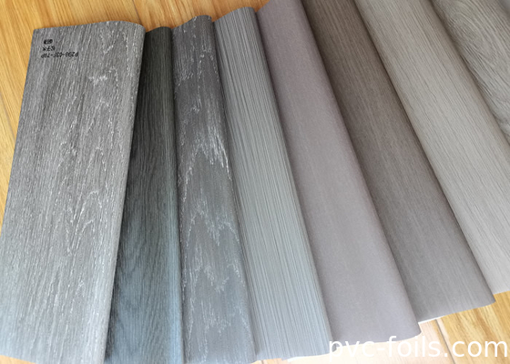 Film décoratif en PVC de surface mate de haute qualité pour l'emballage de meubles