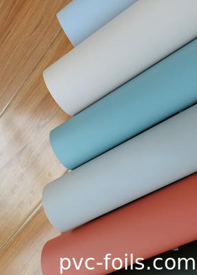 Film décoratif en PVC mat pour les meubles, résistant à l'eau et durable