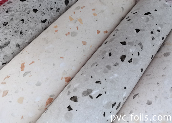 Film autoadhésif de PVC pour meubles en marbre pour bureaux de cuisine
