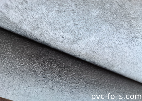 Feuille de PVC à ciment gravé sous vide pour applications intérieures modernes