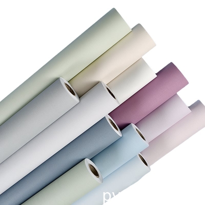 Ruloir de film décoratif en PVC de couleur ultra mat solide pour la stratification de cartons MDF