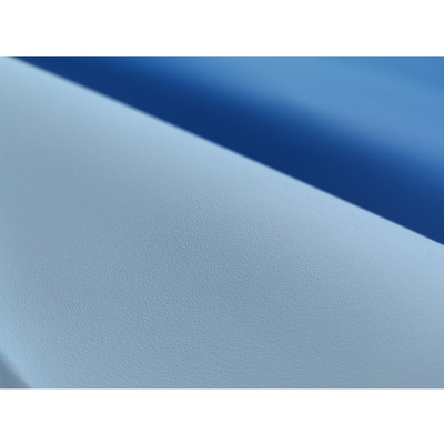 Film décoratif en PVC de couleur blanche semi-brillante pour la stratification en roulement