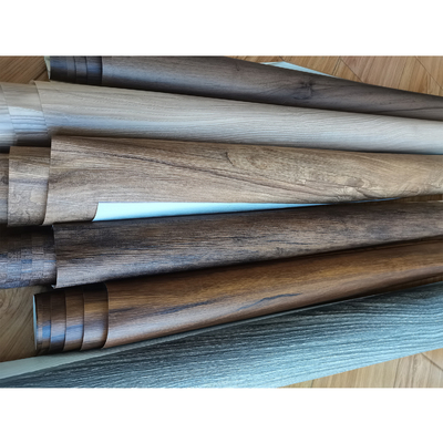 Folie de membrane en PVC en grain de bois 3D pour les finitions de surface des meubles et des portes