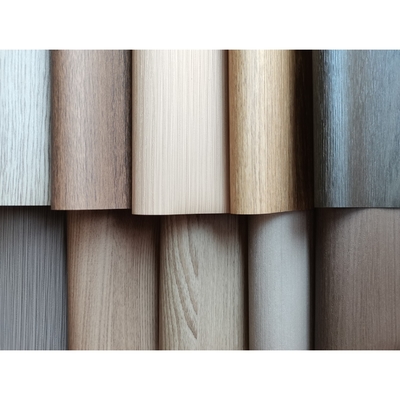Feuille de meuble en PVC à motifs en bois pour la décoration de meubles d'intérieur