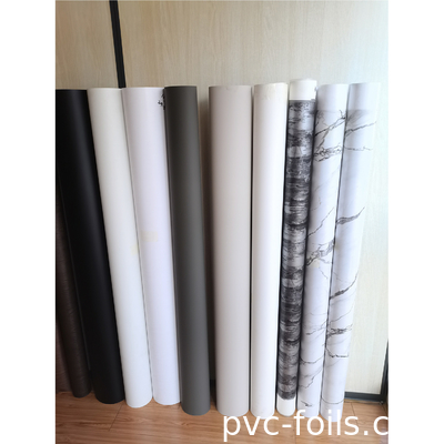 Film décoratif en PVC à effet marbre pour meubles, armoires et panneaux muraux