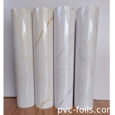 Home Décoratif imperméable à l'eau PVC Foil de marbre auto-adhésifs auto-adhésifs Tapis peints Papers de contact Pour le comptoir de cuisine